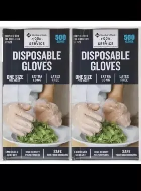 193968100681 MEMBERS MARK Disposable Food Gloves