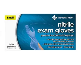 726084708976 MEMBERS MARK Nitrile Exam Gloves Choose