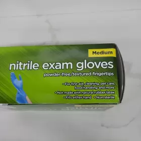 774399 MEMBERS MARK Nitrile Exam Gloves Powder Fingertips #3