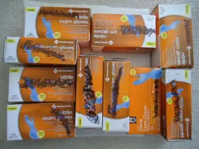 SAM18 MEMBERS MARK Nitrile Exam Gloves Powder Member