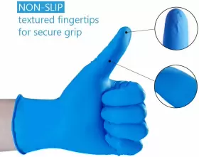 MS-LBNGV001 MEMBRANE SOLUTIONS Nitrile Disposable Exam Gloves #2