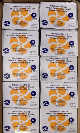 AN-2570 METRO MEDICAL Nitrisense Ultra Powder Gloves