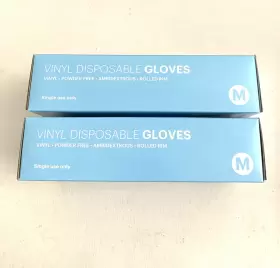803926495314 MFACTORY Disposable Gloves Ambidextrous Powder