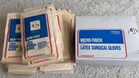 5865 MICRO TOUCH J SURGIKOS Latex Surgical Gloves Individual