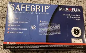 769799037528 MICROFLEX Safegrip Powder Latex Exam Gloves