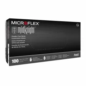 791475287903 MICROFLEX Midknight Disposable Nitrile Gloves Me #2