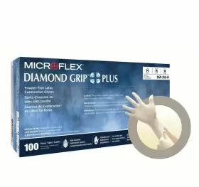 DGP-350-S MICROFLEX Diamond Grip Powder Latex Gloves