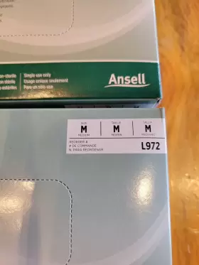 L972 MICROFLEX Grip Natural Latex Gloves #2