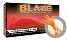 N484 MICROFLEX Micro Flex Blaze Powder Nitrile Exam Glove Box #2