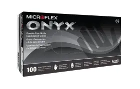 N64L MICROFLEX Onyx Disposable Nitrile Gloves Latex Pur #2