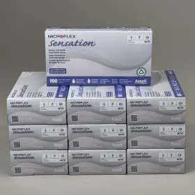 N731 MICROFLEX Pack Glove Total Powder Nitrile Examination