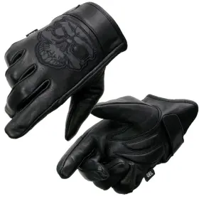 B08YRVGH5T MILWAUKEE LEATHER Mens Reflective Skull Gloves