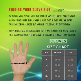 709345751898 MOCAREHEALTH Disposable Thicker Nitrile Gloves #3