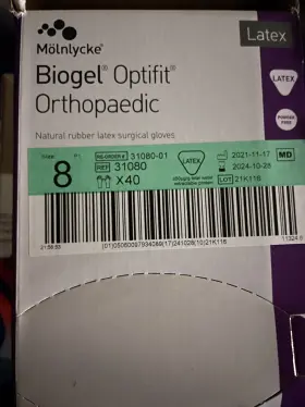 055186403515 MOLNLYCKE Biogel Optifit Orthopedic