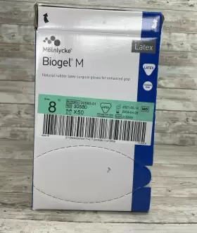 30580 MOLNLYCKE Box Biogel Latex Surgical Gloves Sterile