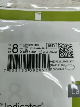 31285 MOLNLYCKE Biogel Indicator Latex Surgical Gloves #3