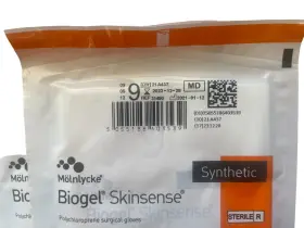 31490 MOLNLYCKE Biogel Skinsense Surgical Gloves #2
