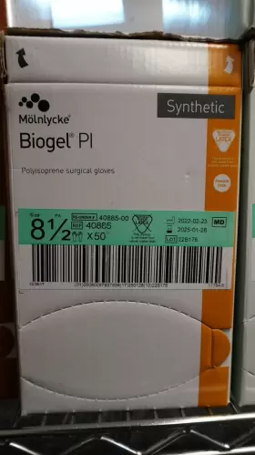 40885 MOLNLYCKE Biogel Pi Gloves Box