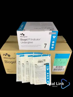 41670 MOLNLYCKE Biogel Pl Indicator Underglove