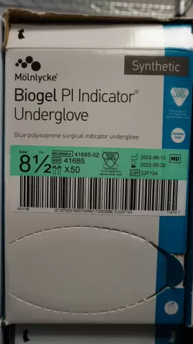 41685 MOLNLYCKE Biogel Pi Indicator Underglove Box