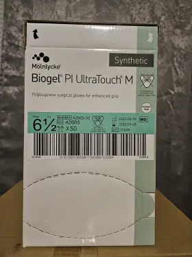 42265 MOLNLYCKE Biogel Synthetic Powder Surgical Gloves