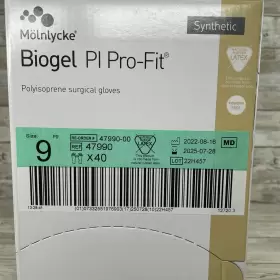 47990 MOLNLYCKE Biogel Pi Pro Polyisoprene Surgical Gloves #2