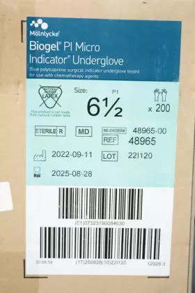 48965 MOLNLYCKE Biogel Pi Micro Indicator Underglove #2