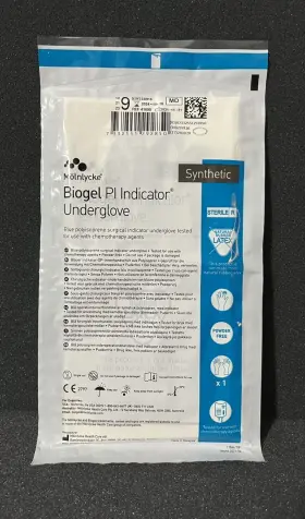 61690 MOLNLYCKE Biogel Surgical Pi Indicator Undergloves Box #3