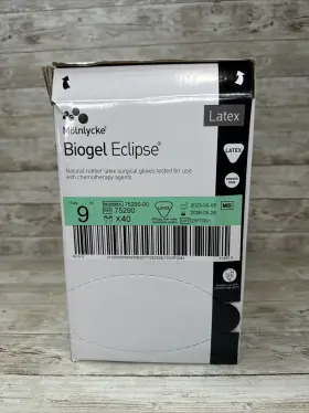 75290 MOLNLYCKE Box Biogel Eclipse Latex Surgical Gloves