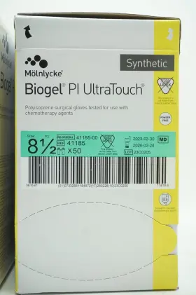 82555 MOLNLYCKE Biogel Sensitive Glove Box