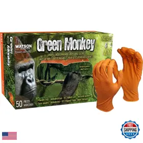 B071HH9FPZ MONKEY WRENCH Watson Gloves Mil Disposable Nitrile