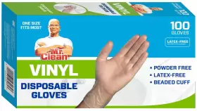 011171230653 MR. CLEAN Disposable Latex Beaded Cuff Gloves #2