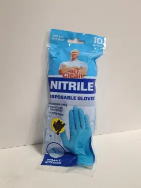 243058 MR. CLEAN Disposable Nitrile Latex Gloves
