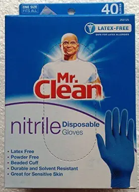 772195521218 MR. CLEAN Latex Nitrile Disposable Cleaning