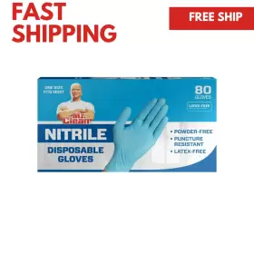 00APJ4ARDA4PGB4 MR CLEAR Clean Disposable Gloves Nitrile