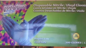 997390013786 MVP Ppe Disposable Nitrile Gloves