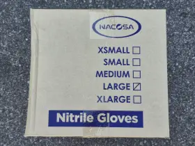 00810058360069 NACOSA Nitrile Exam Gloves #2