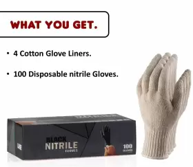 060887690270 NECHTIK Bbq Disposable Glove Liners Mea #2