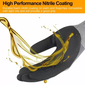 705509802505 NEOTRIL Safety Gloves Microfoam Nitrile Seamless #2