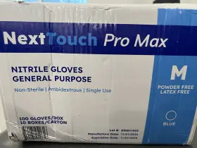 BRM51905 NEXT TOUCH Pro General Disposable Gloves Powder