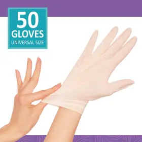 763615050289 NICOLE HOME COLLECTION Gloves Latex Powder #2