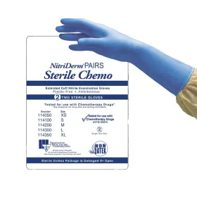 114200 NITRIDERM Ec Nitrile Exam Glove Cuff