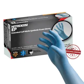 182300 NITRIDERM EP Nitrile Exam Glove Cuff Box