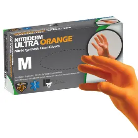 199200 NITRIDERM ULTRA ORANGE Nitrile Exam Glove Box