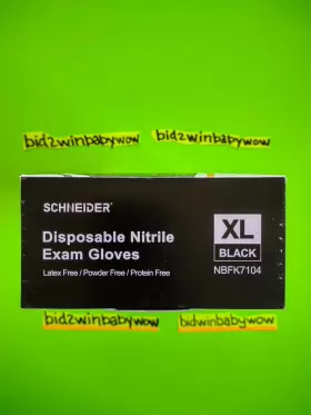 850028934074 NITRILE Latex Surgical Examanitation Gloves #2