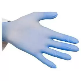 041920210 NITRILE GLOVES Disposable Blended Powder Latex #3