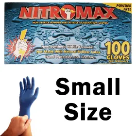 2086 NITROMAX Powder Nitrile Gloves Mil Food Disposable