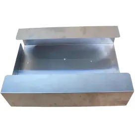 176SSGD3 NOBLE Steel Disposable Wall Glove Dispenser Closed #3