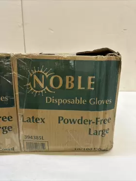 394385XL NOBLE Disposable Latex Powder Gloves #3