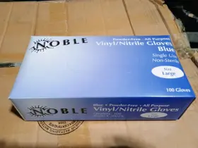 394EN503L NOBLE Nitrile Powder Gloves